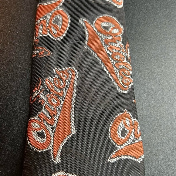 Vintage Baltimore Orioles Tie – NWT – MLB Baseball Fan Collectible - Picture 5 of 7